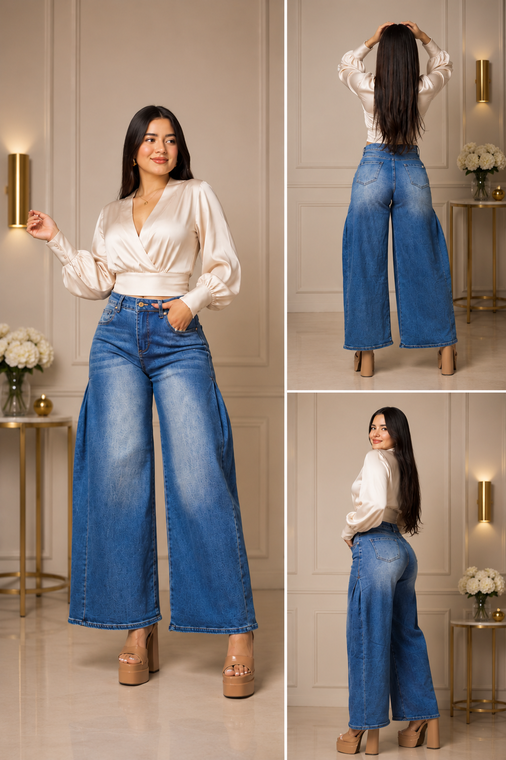 PANTALON JEANS MB7013-1