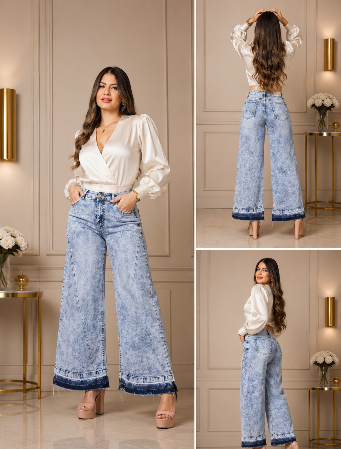 PANTALON JEANS MB7015