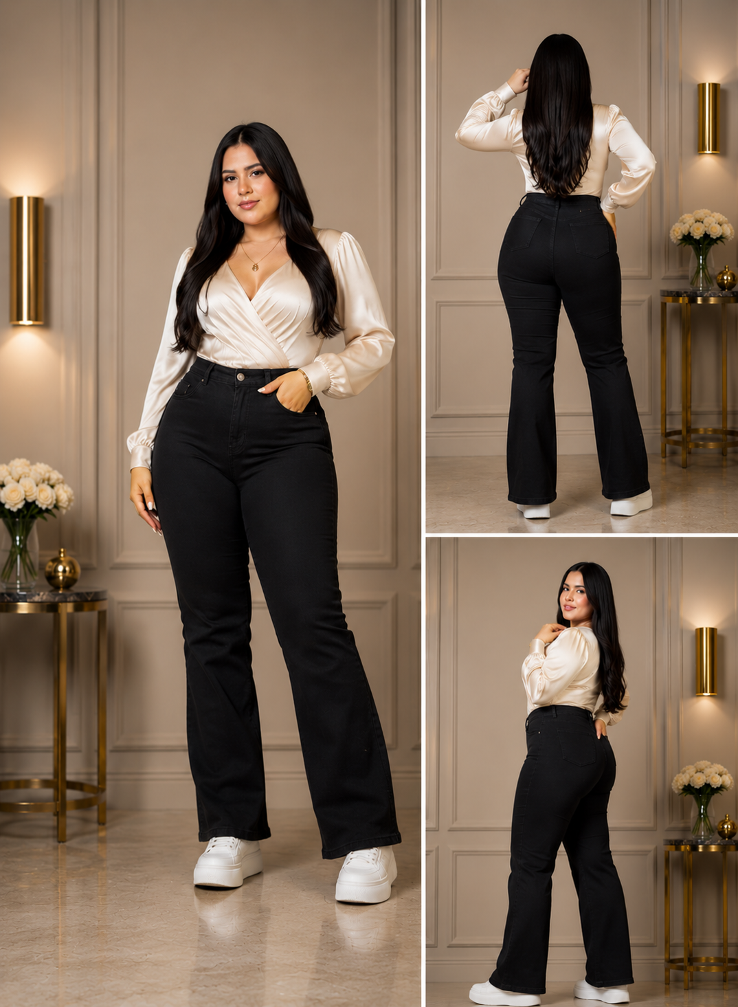 PANTALON JEANS EXTRA LINDA MNN804-2