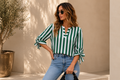 BLUSA RAYADA MUJER