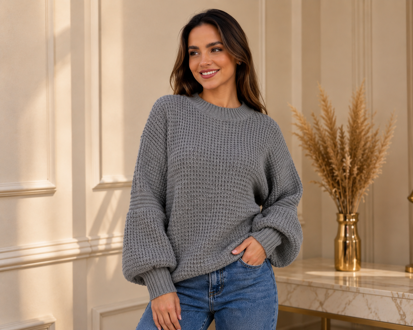 SWEATER TEJIDO MUJER CX31