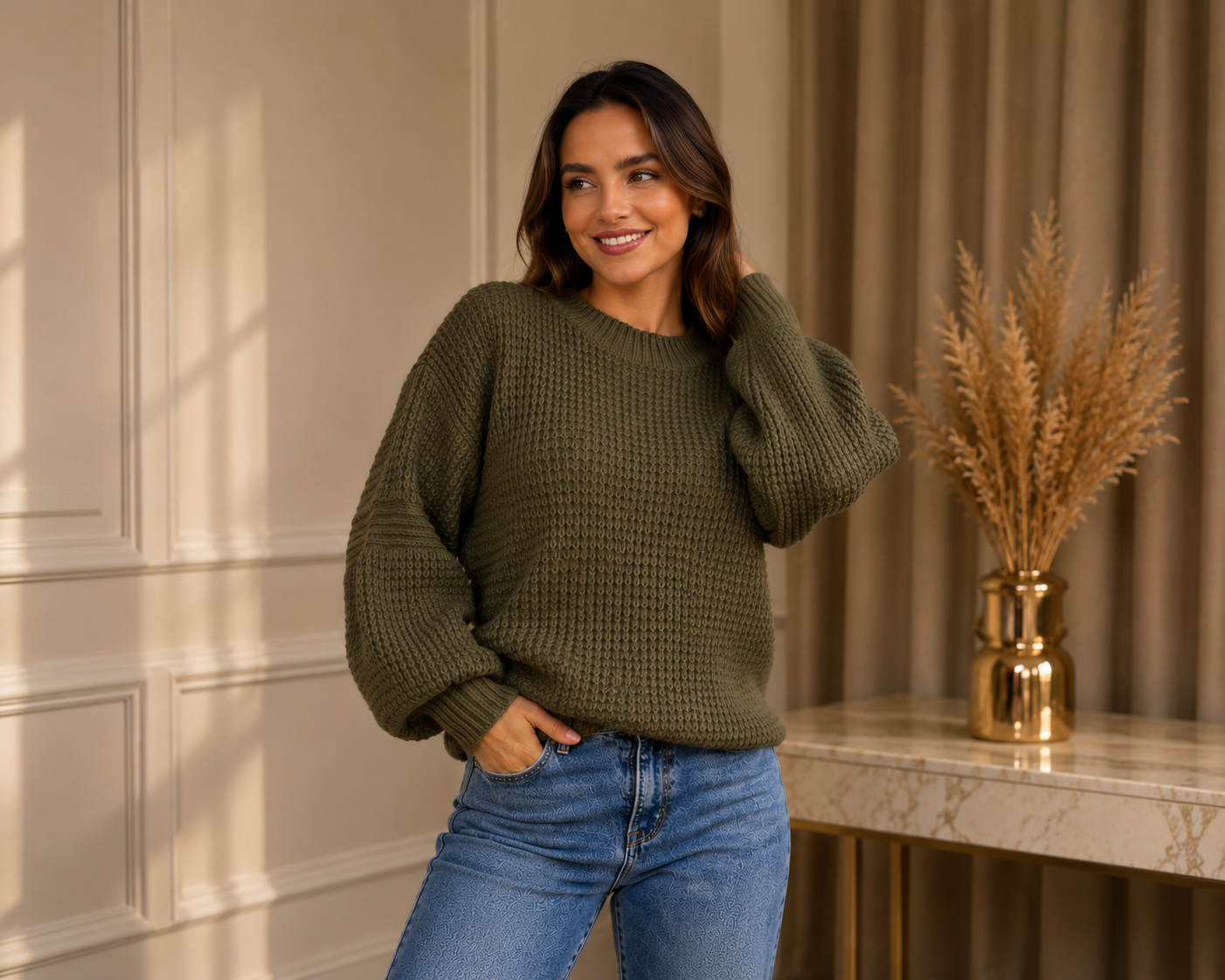 SWEATER TEJIDO MUJER CX31