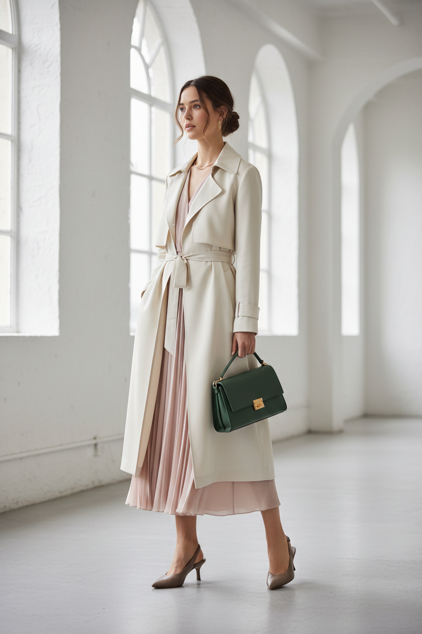 Vestuario elegante de mujer